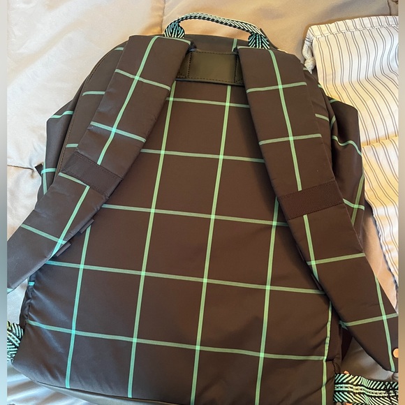 Lululemon Pack To Reality Backpack. Navy, green and rose gold - Picture 2 of 7